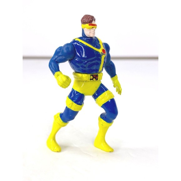 Used 1994 Toy Biz Marvel Mini Cyclops X-Men Mutant Die Cast Metal Figurine - Picture 3 of 4